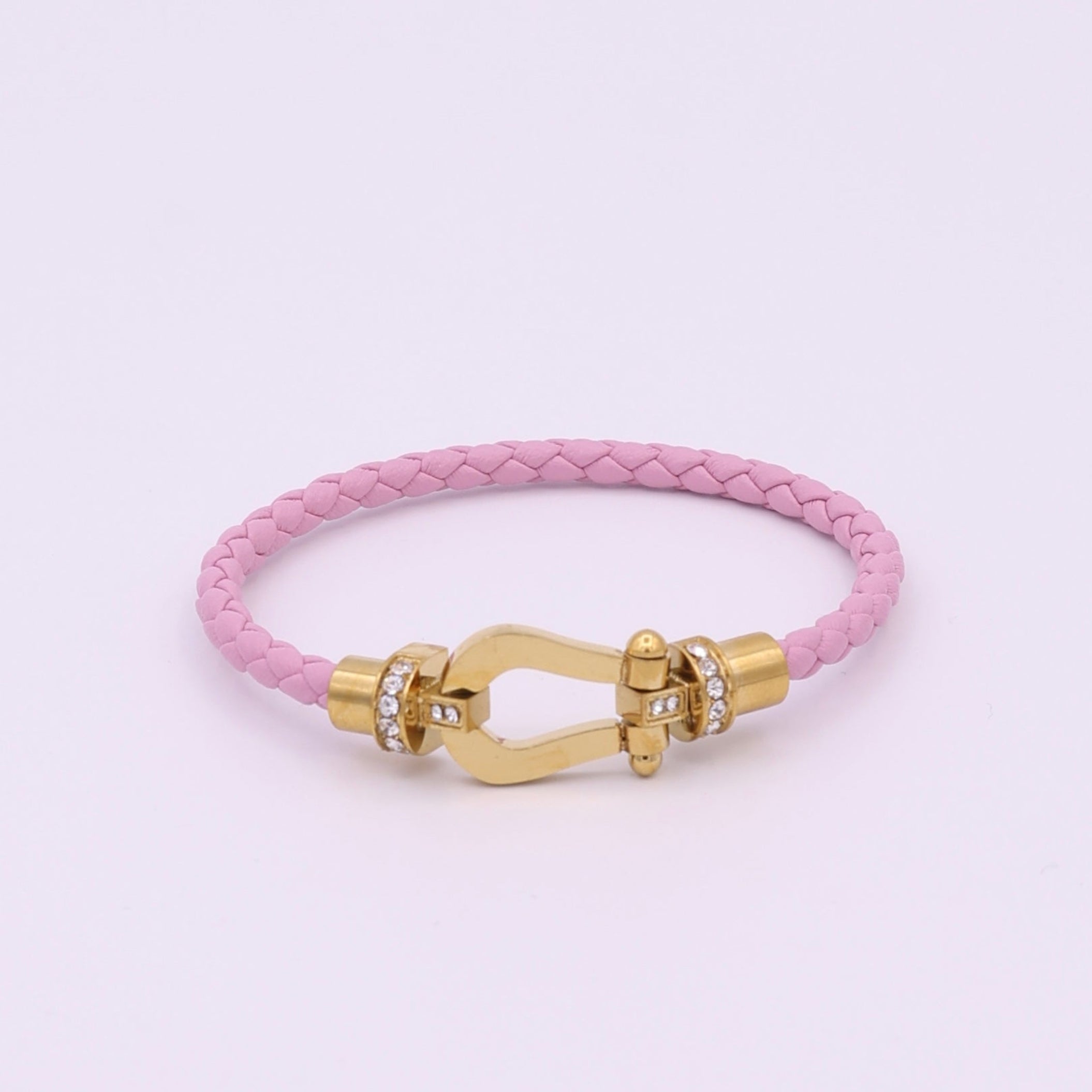 BUCKLE BRACELET - GOLD PINK