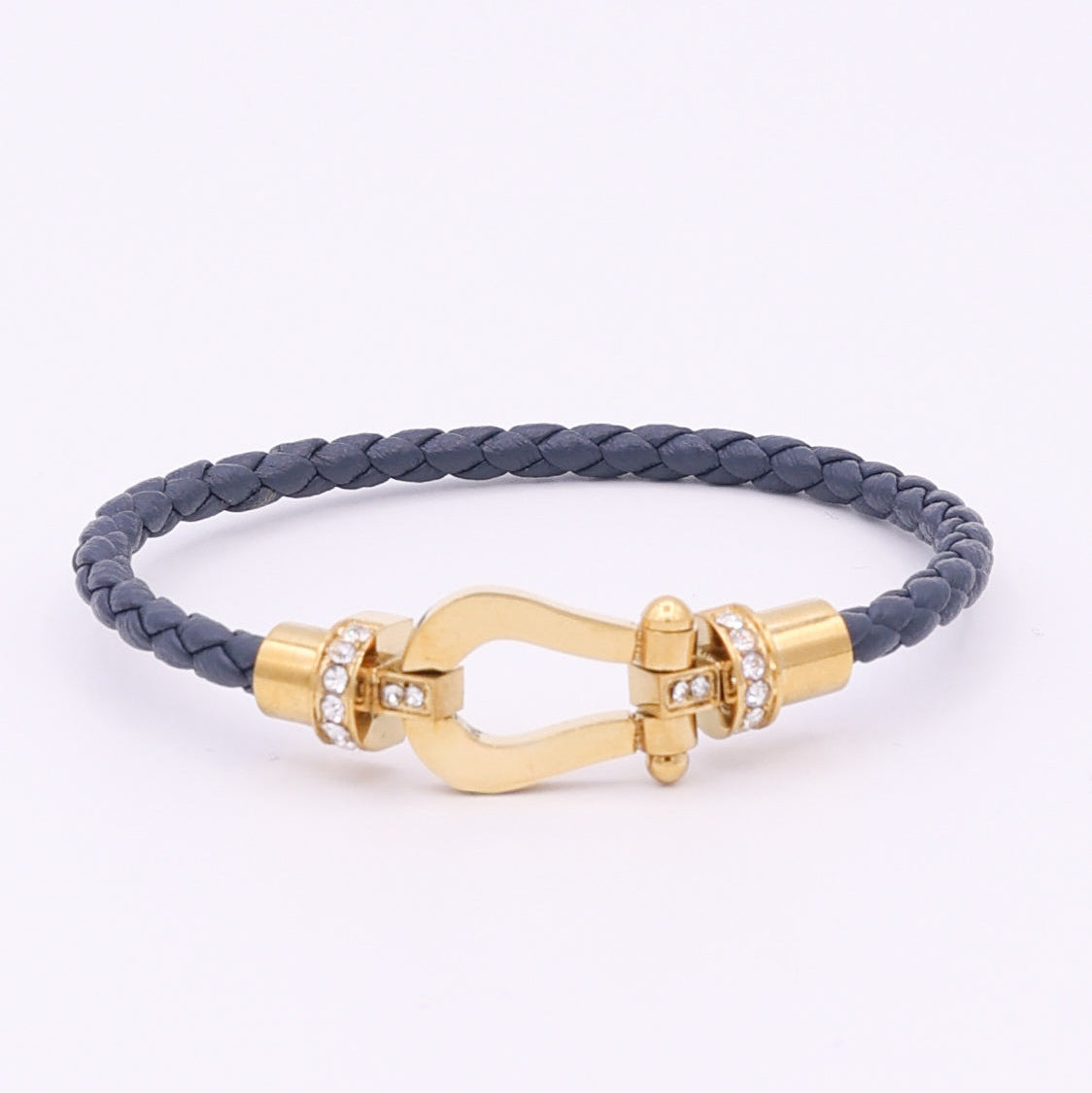 BUCKLE BRACELET - GOLD DARKBLUE