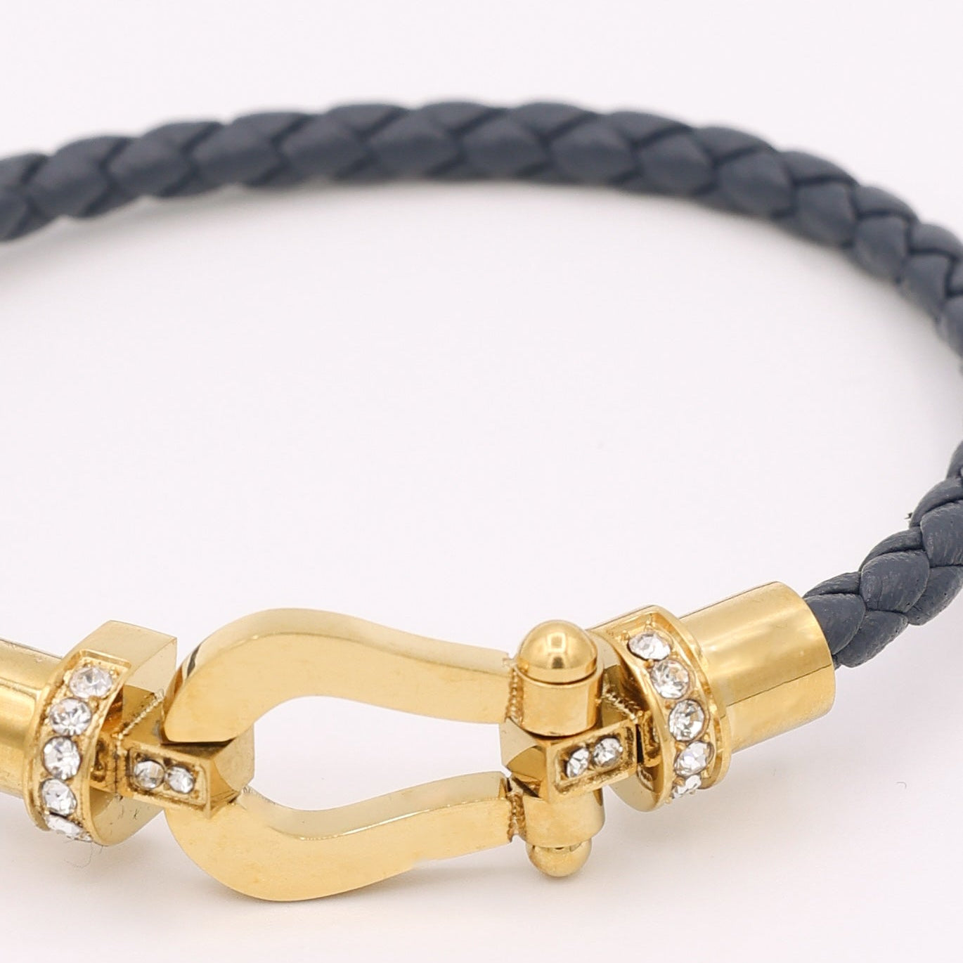BUCKLE BRACELET - GOLD DARKBLUE