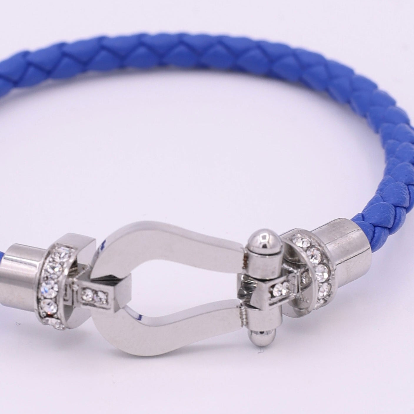 BUCKLE BRACELET - SILVER BLUE