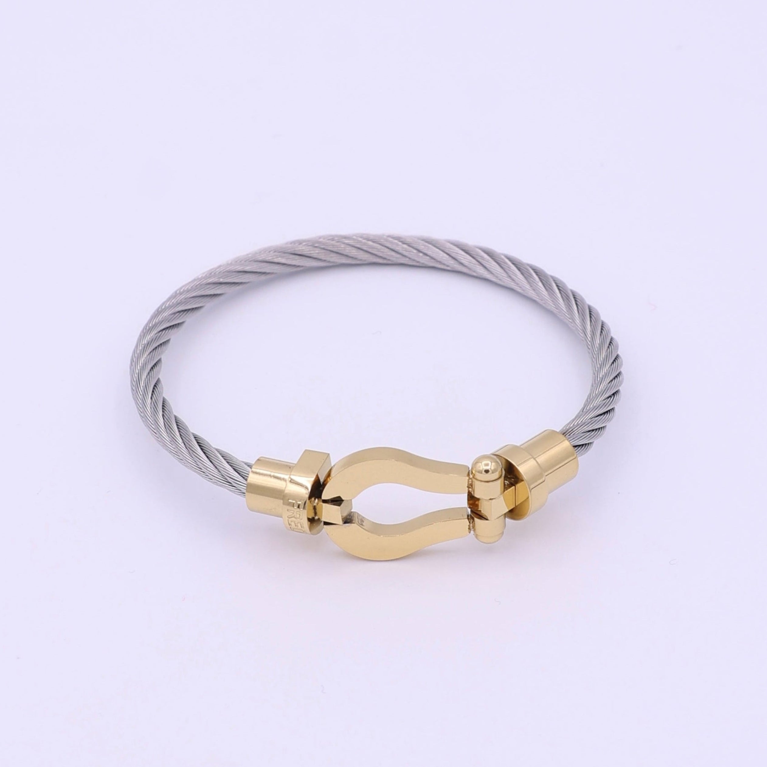 BUCKLE BRACELET - GOLD SILVER