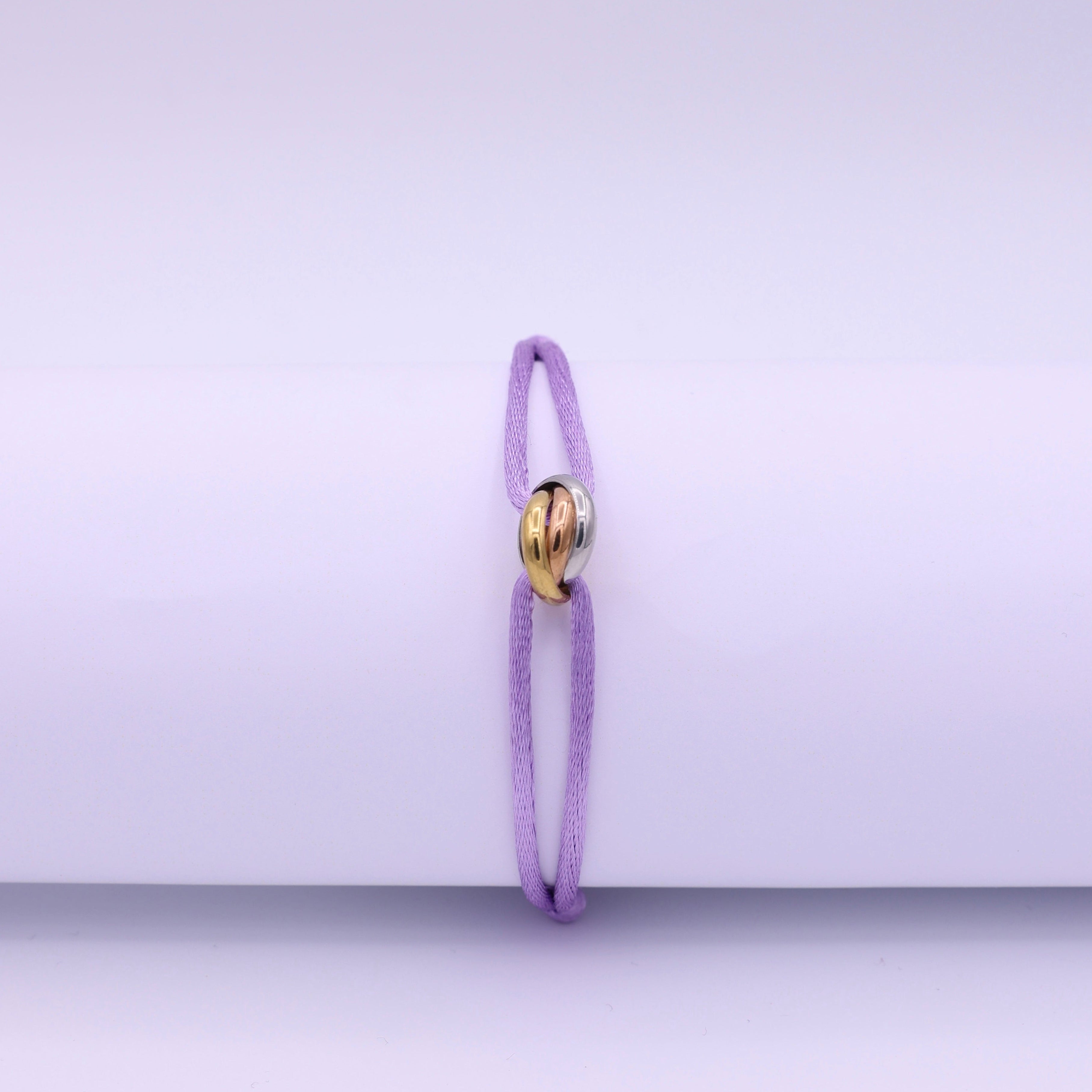 TRICOLOR BRACELET - LILAC