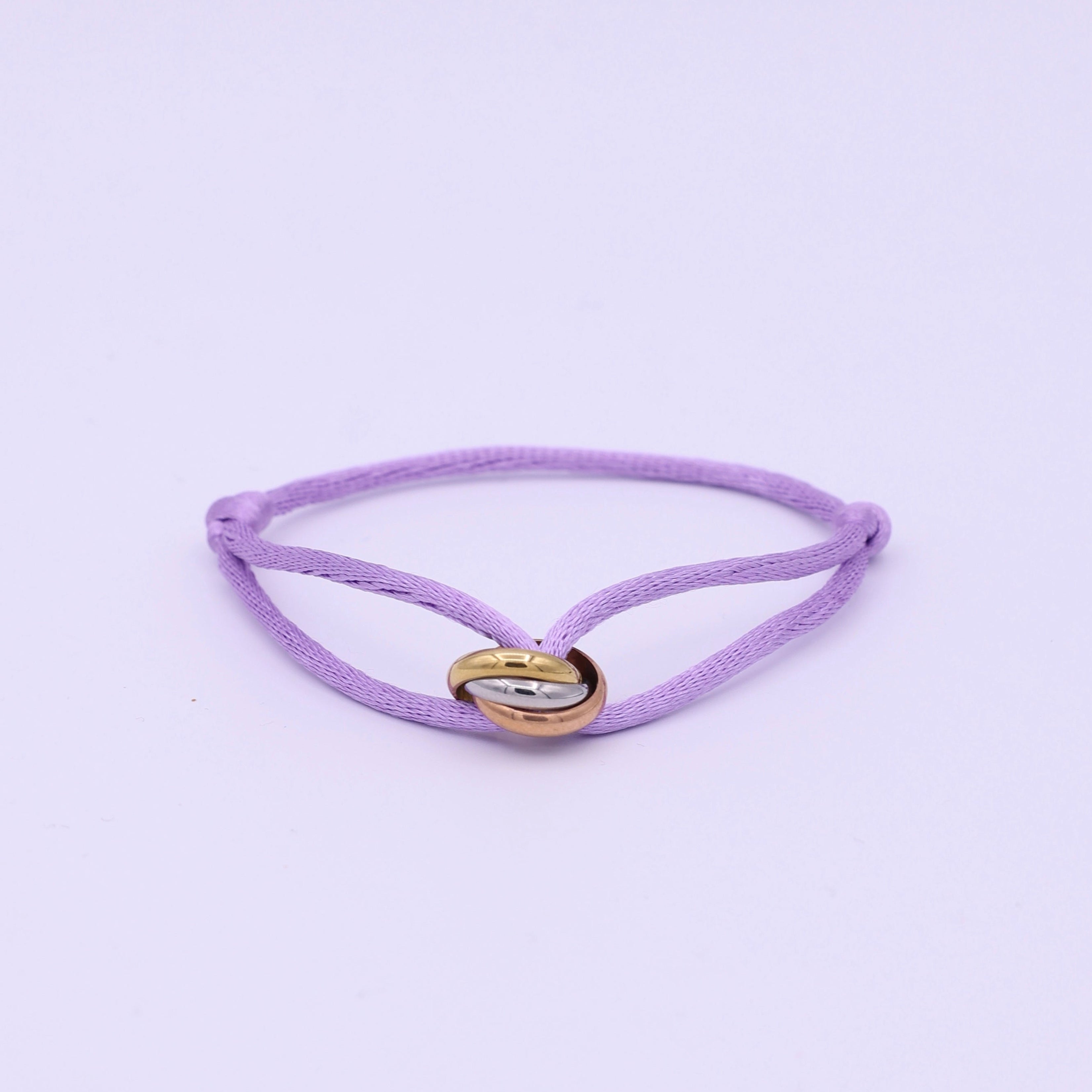 TRICOLOR BRACELET - LILAC