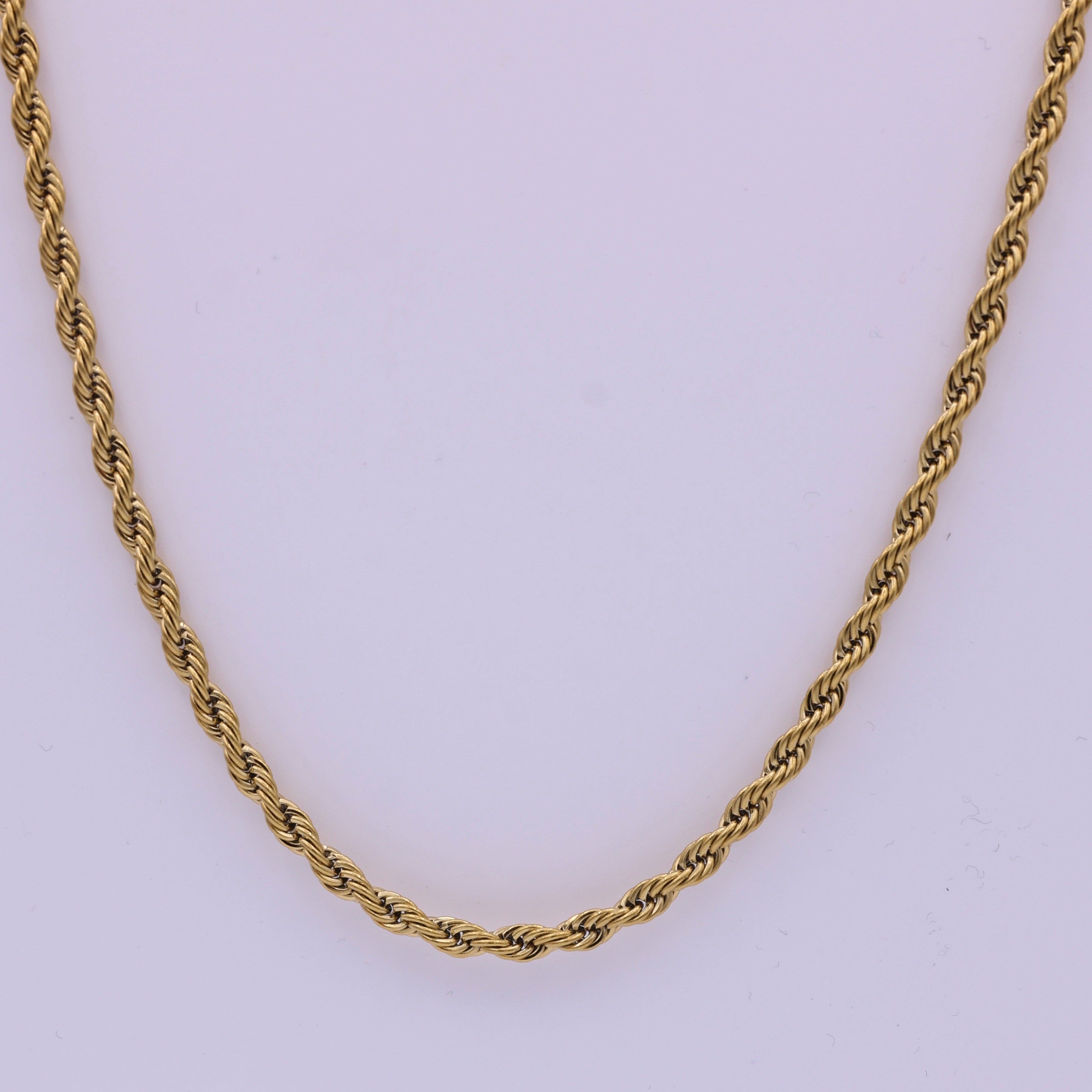 ROPE CHAIN - 18K GOLD