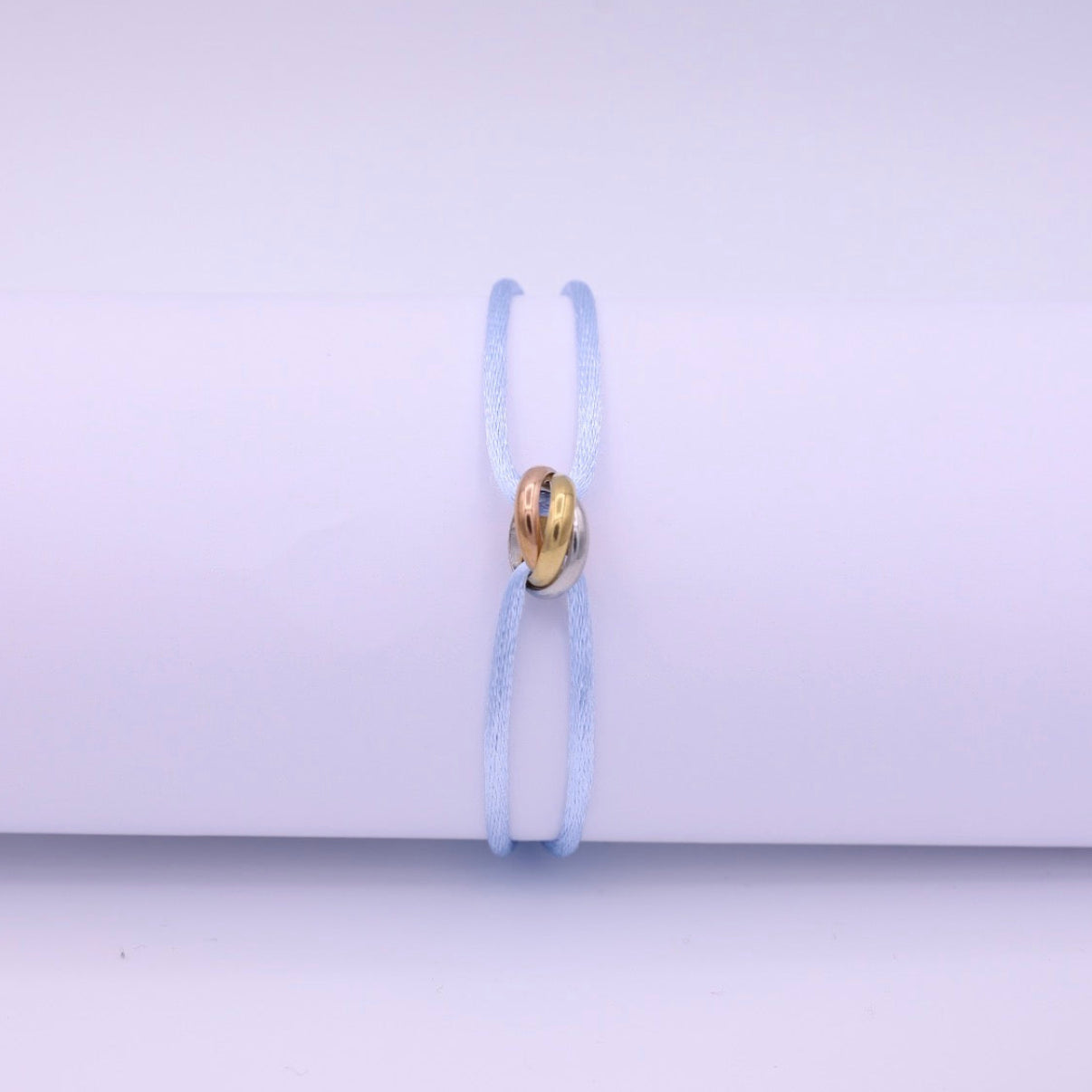 TRICOLOR BRACELET - LIGHTBLUE