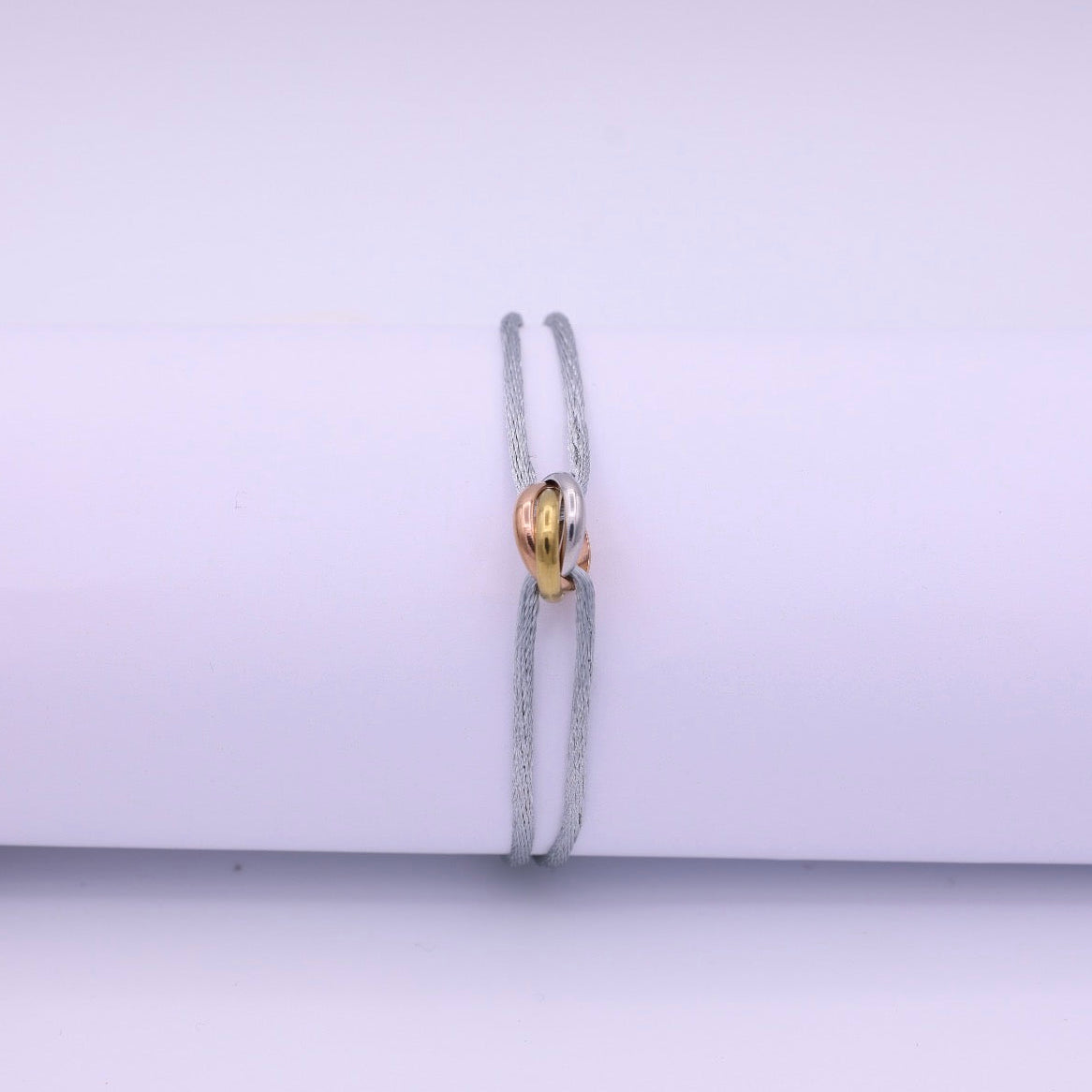 TRICOLOR BRACELET - LIGHT GREY