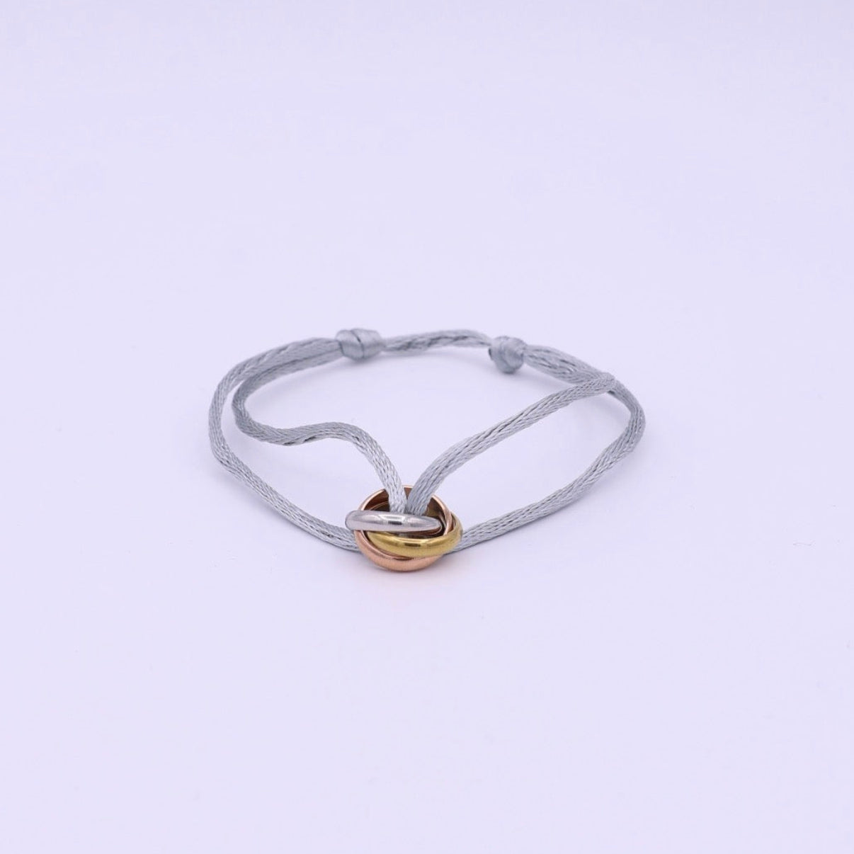 TRICOLOR BRACELET - LIGHT GREY