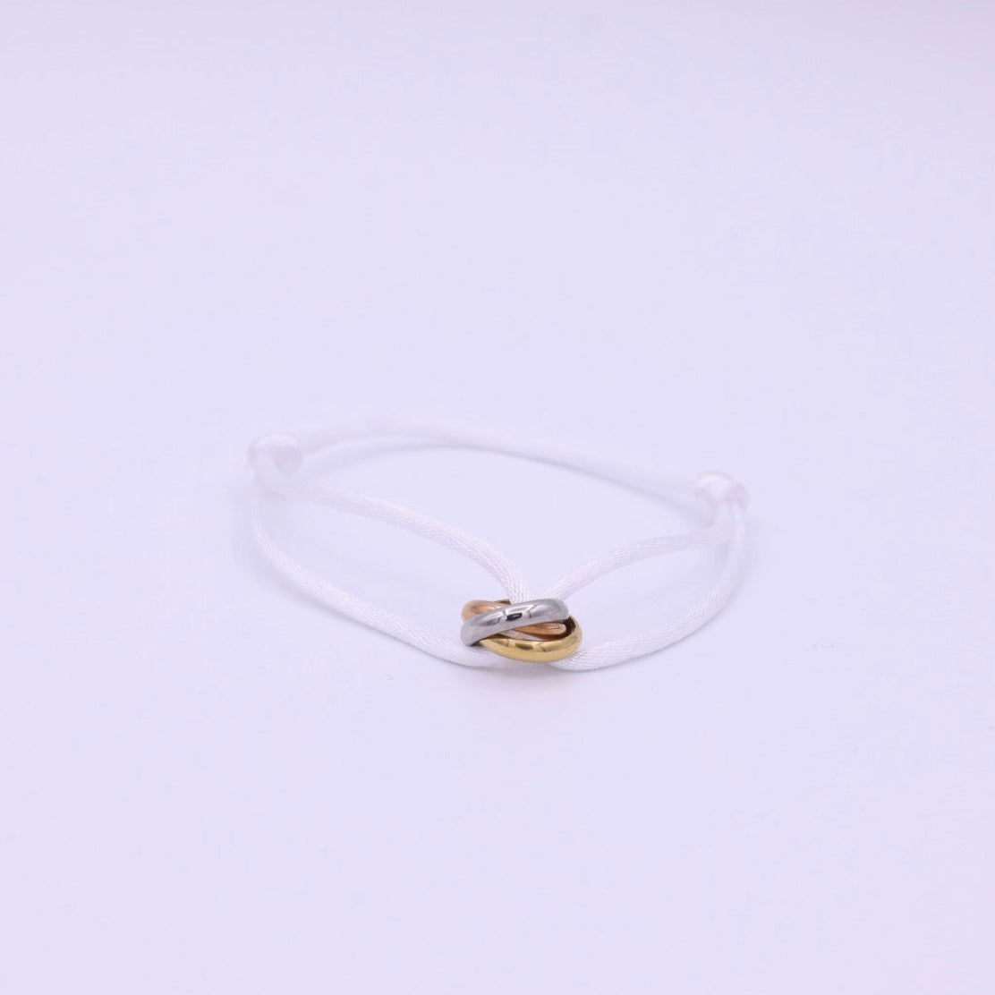 TRICOLOR BRACELET - WHITE
