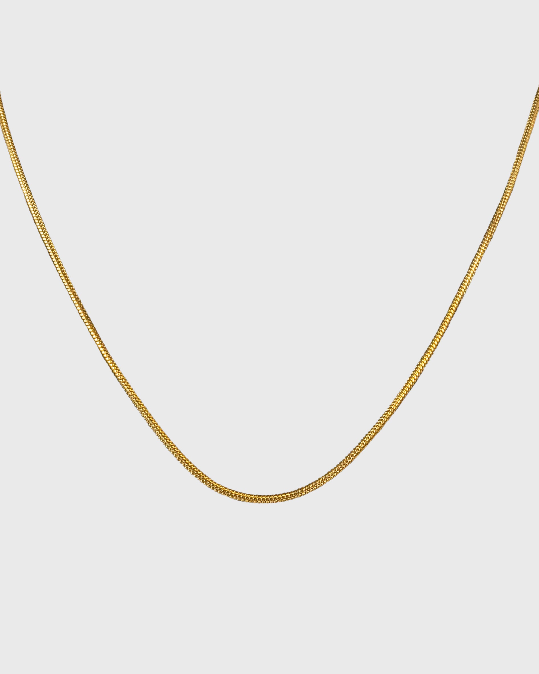 Slangenketting – 14 karaats goud