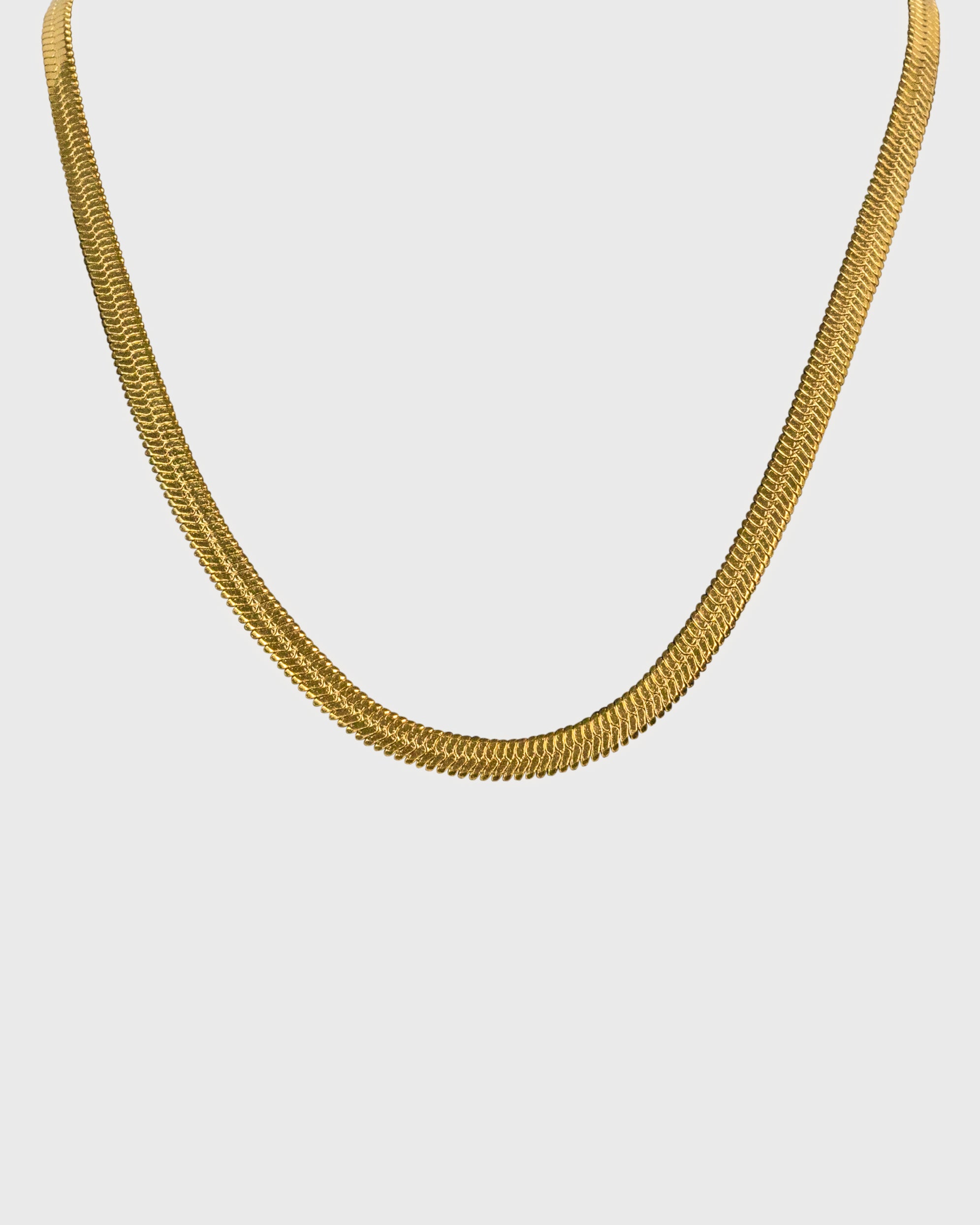 SANTORINI KETTING – 14K GOUD