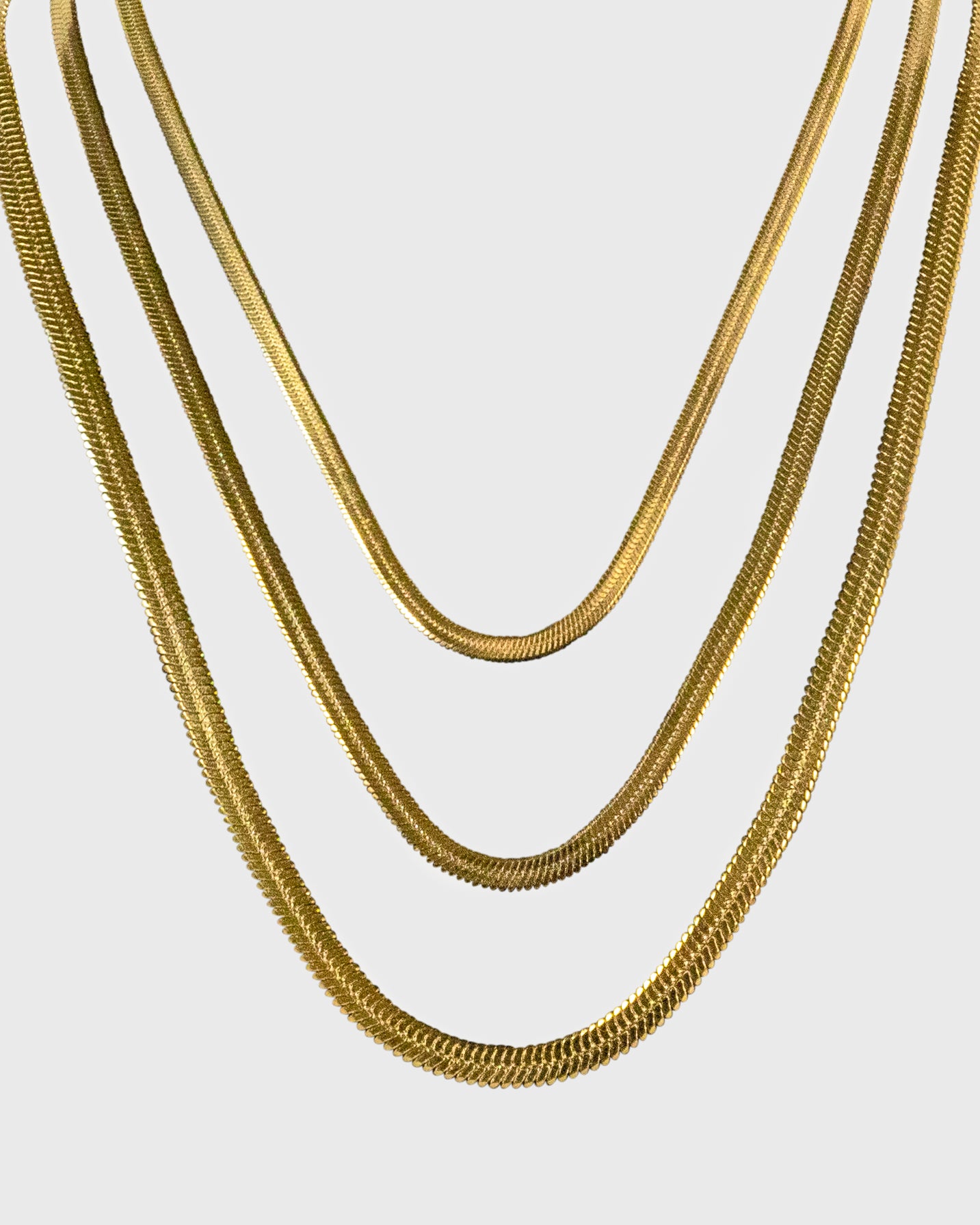 SANTORINI KETTING – 14K GOUD