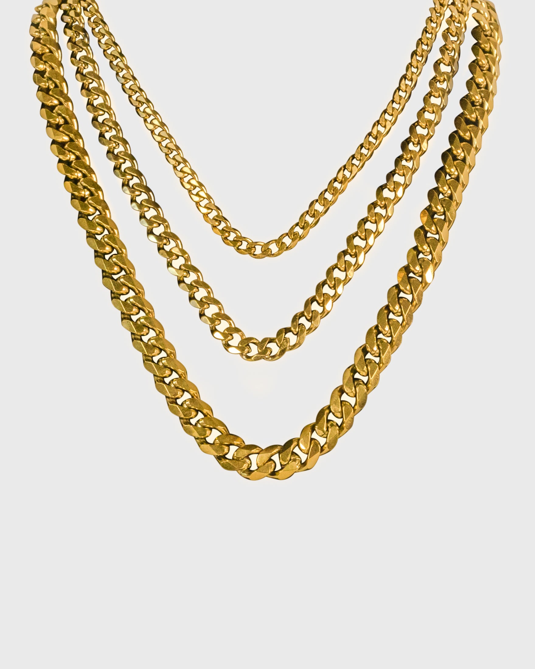 CUBA-KETTING – 4 MM 14K GOUD
