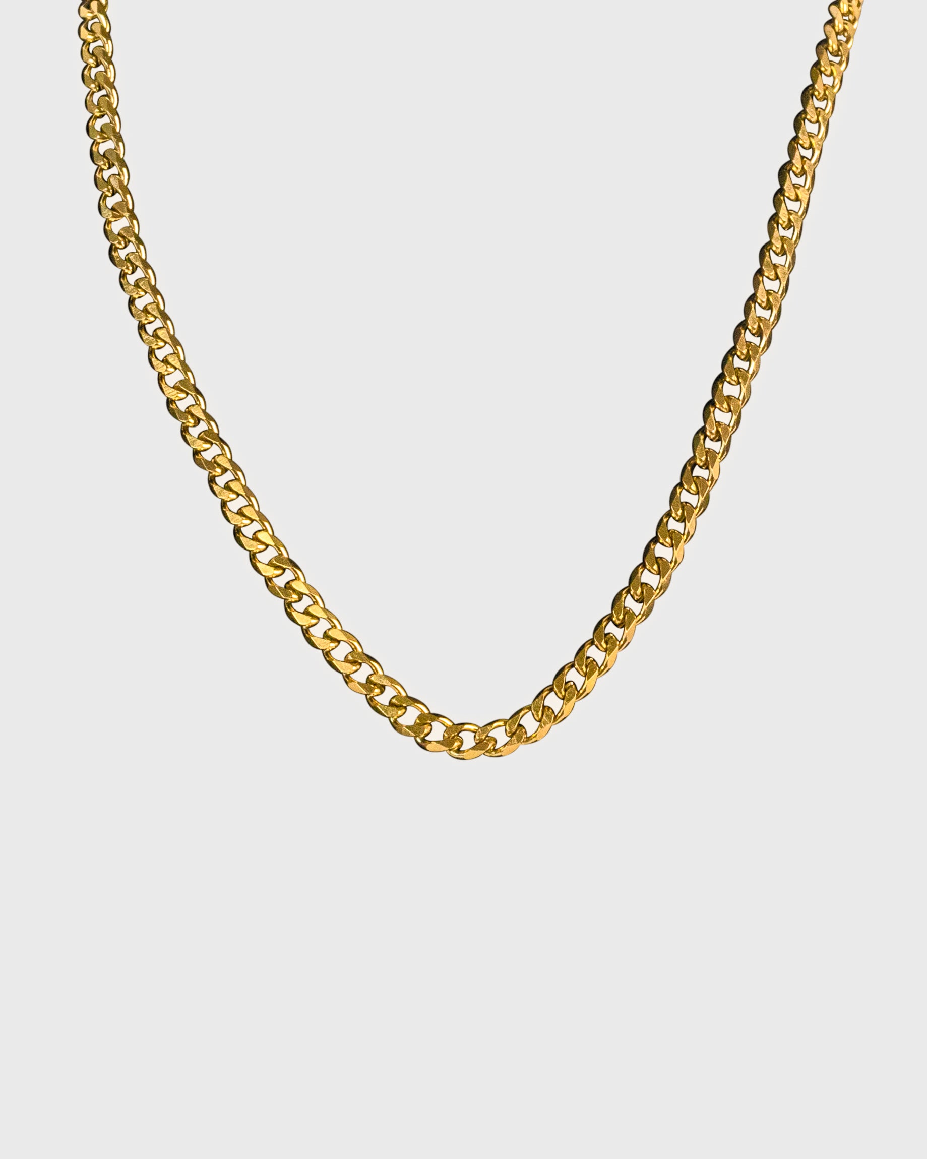 CUBA-KETTING – 4 MM 14K GOUD