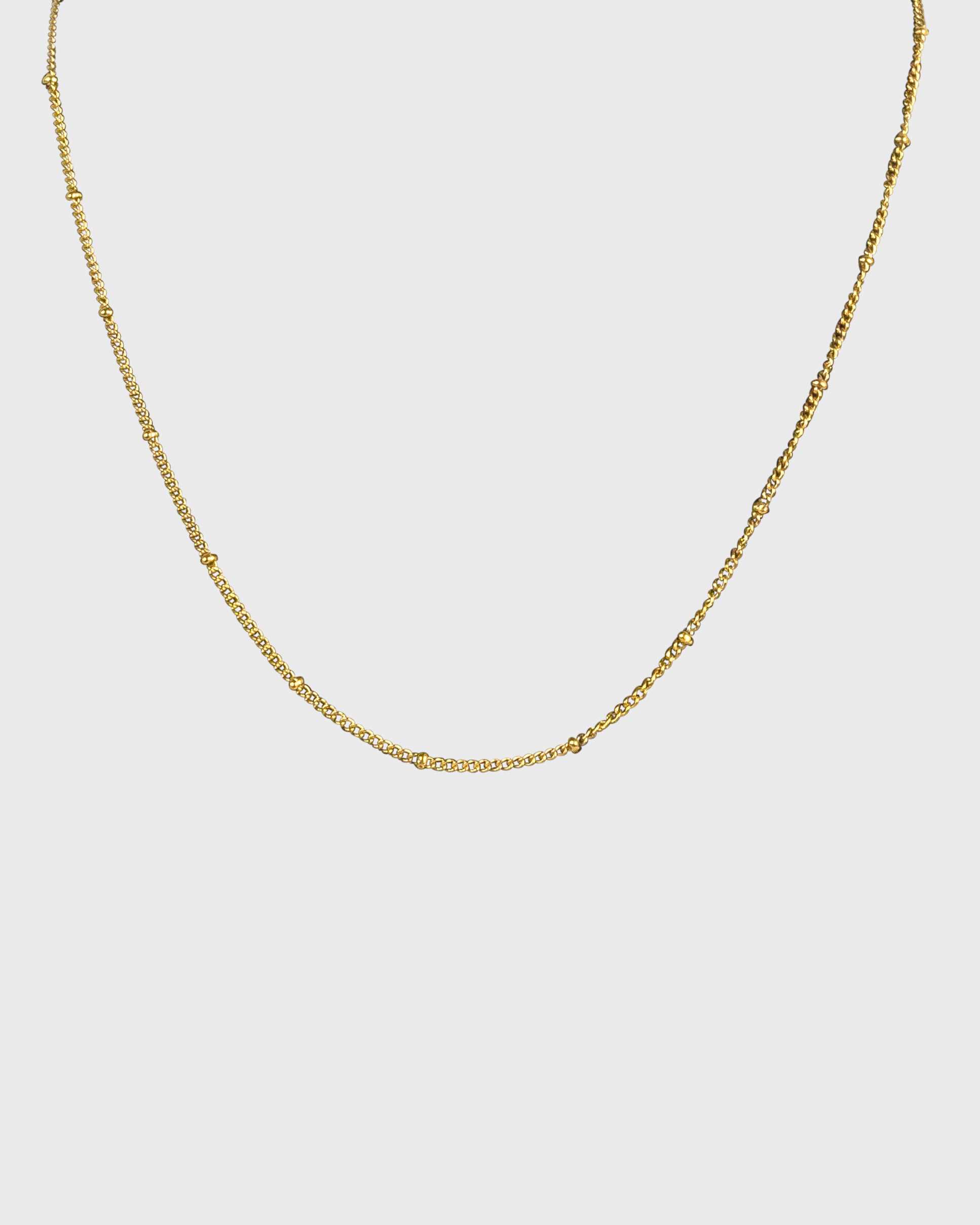 TinyDots ketting – 14 karaats goud