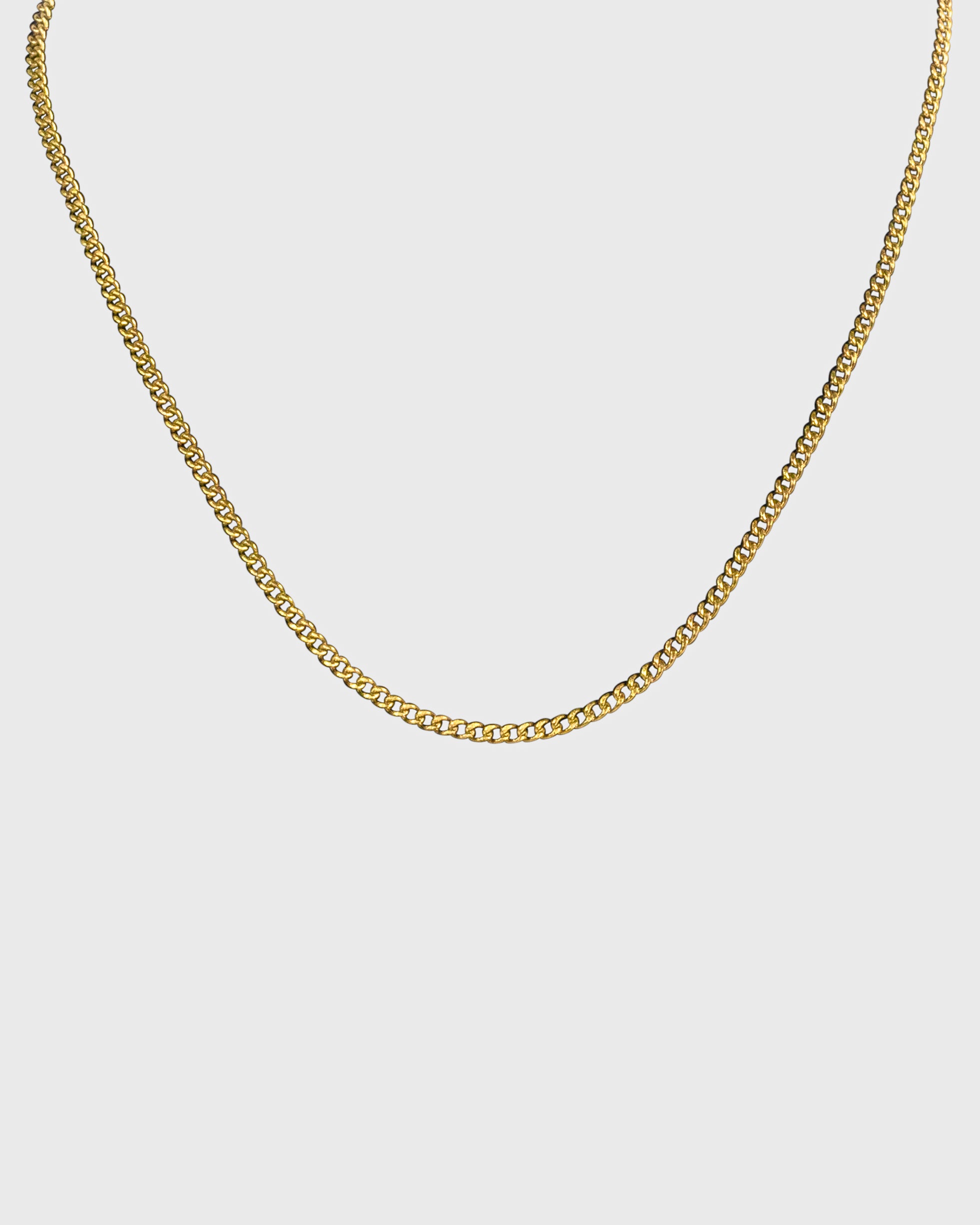 BEDELKETTING – 2MM 14K GOUD