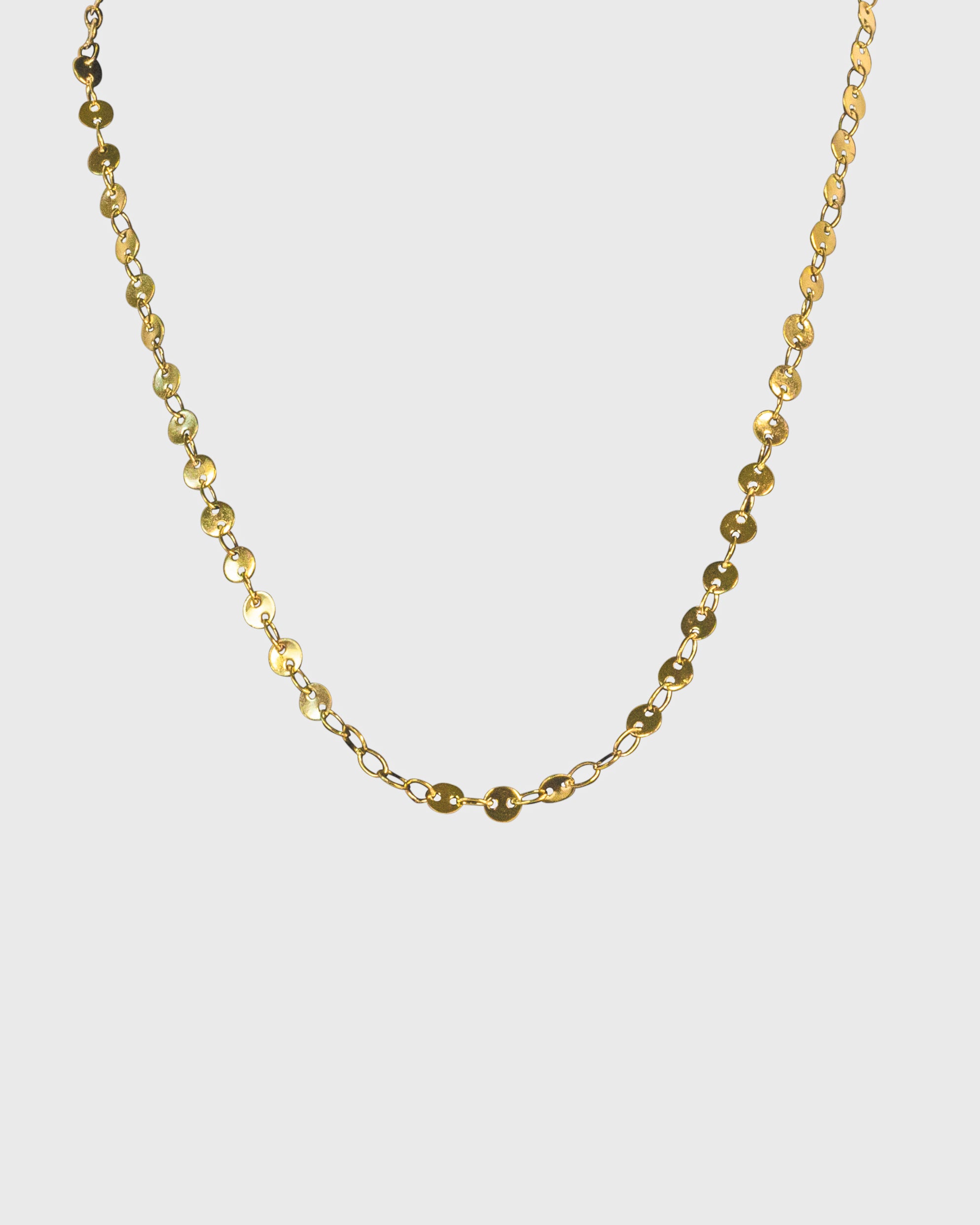 MUNTENKETTING – 14K GOUD