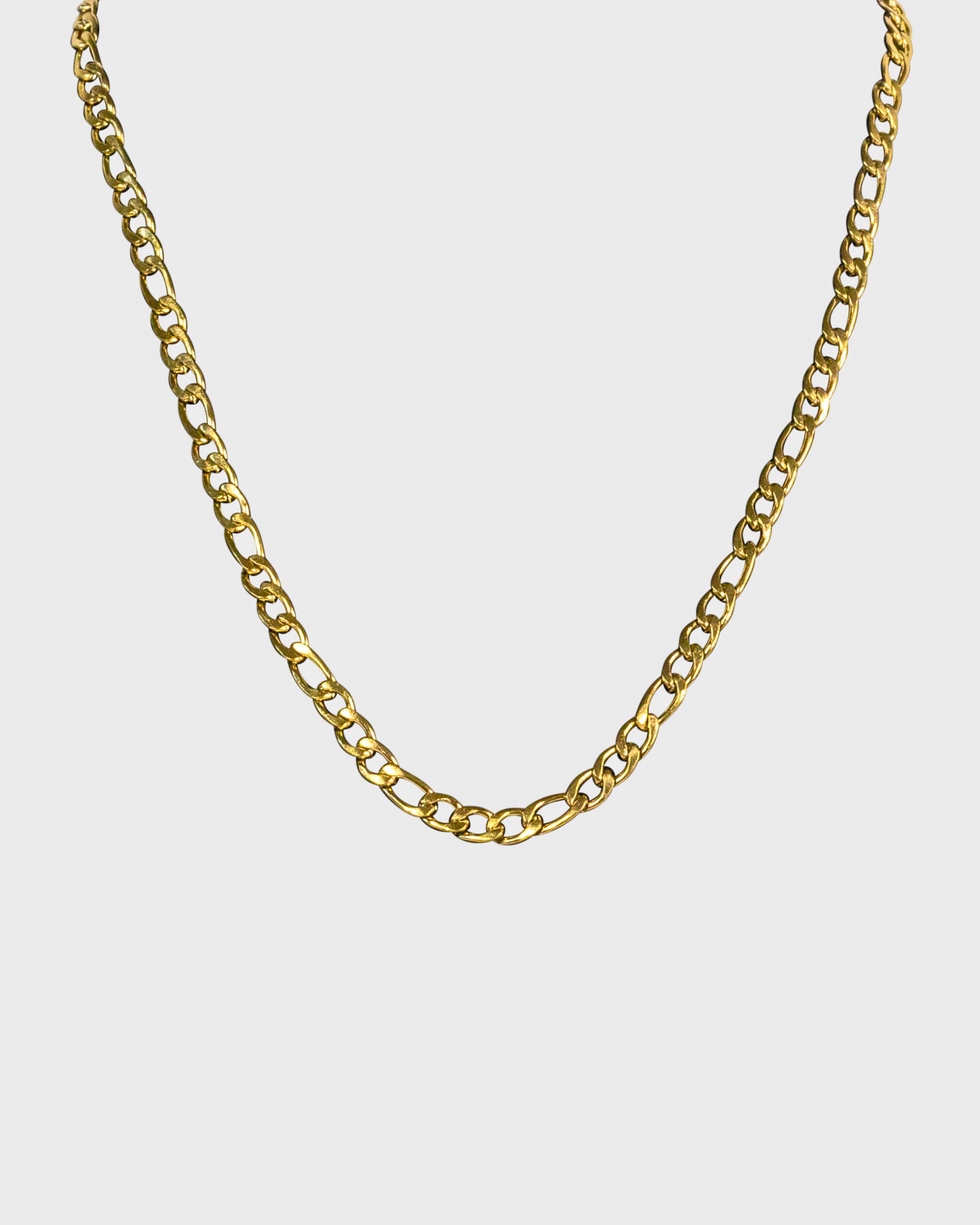 MONACO KETTING – 4MM 14K GOUD