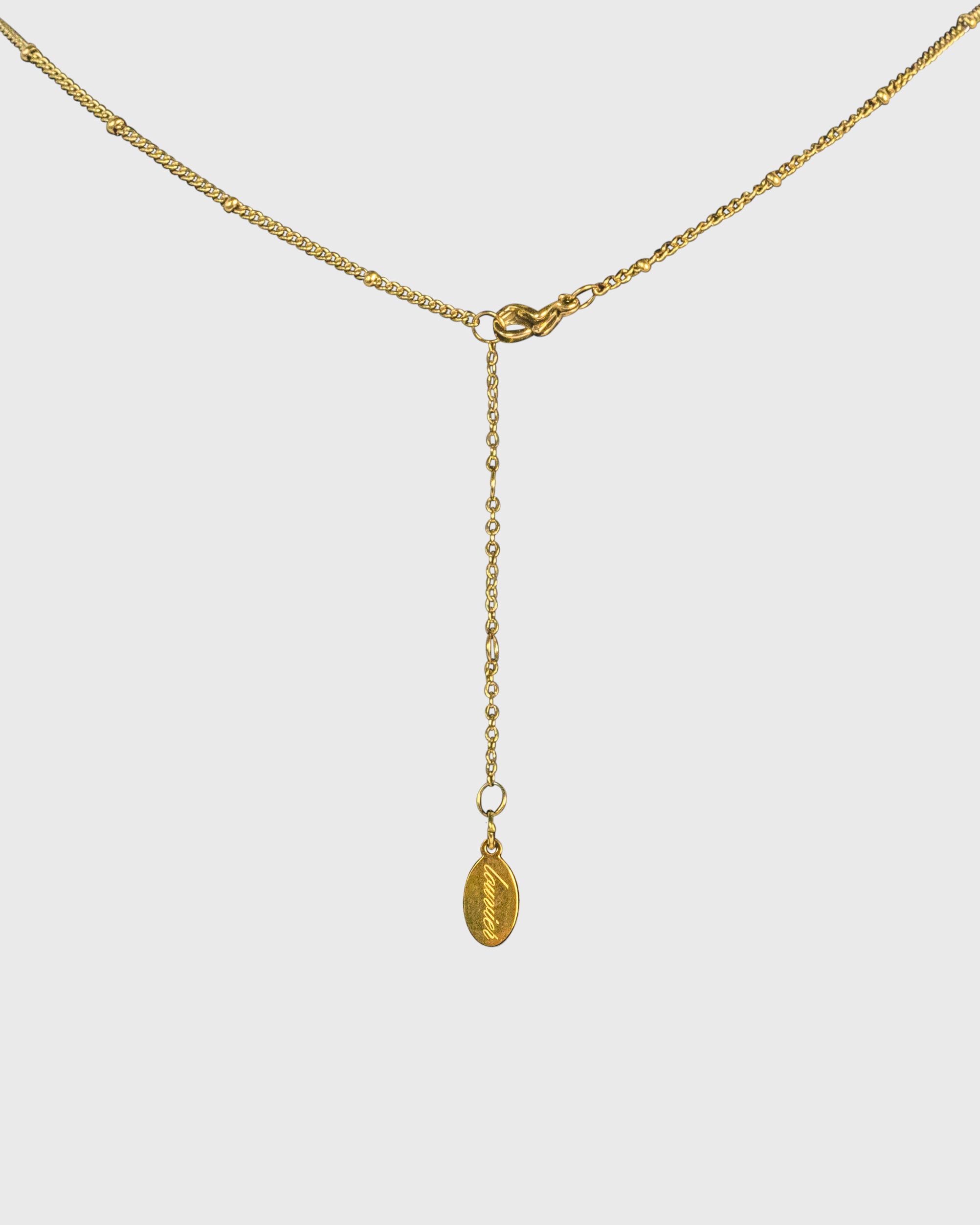 TinyDots ketting – 14 karaats goud