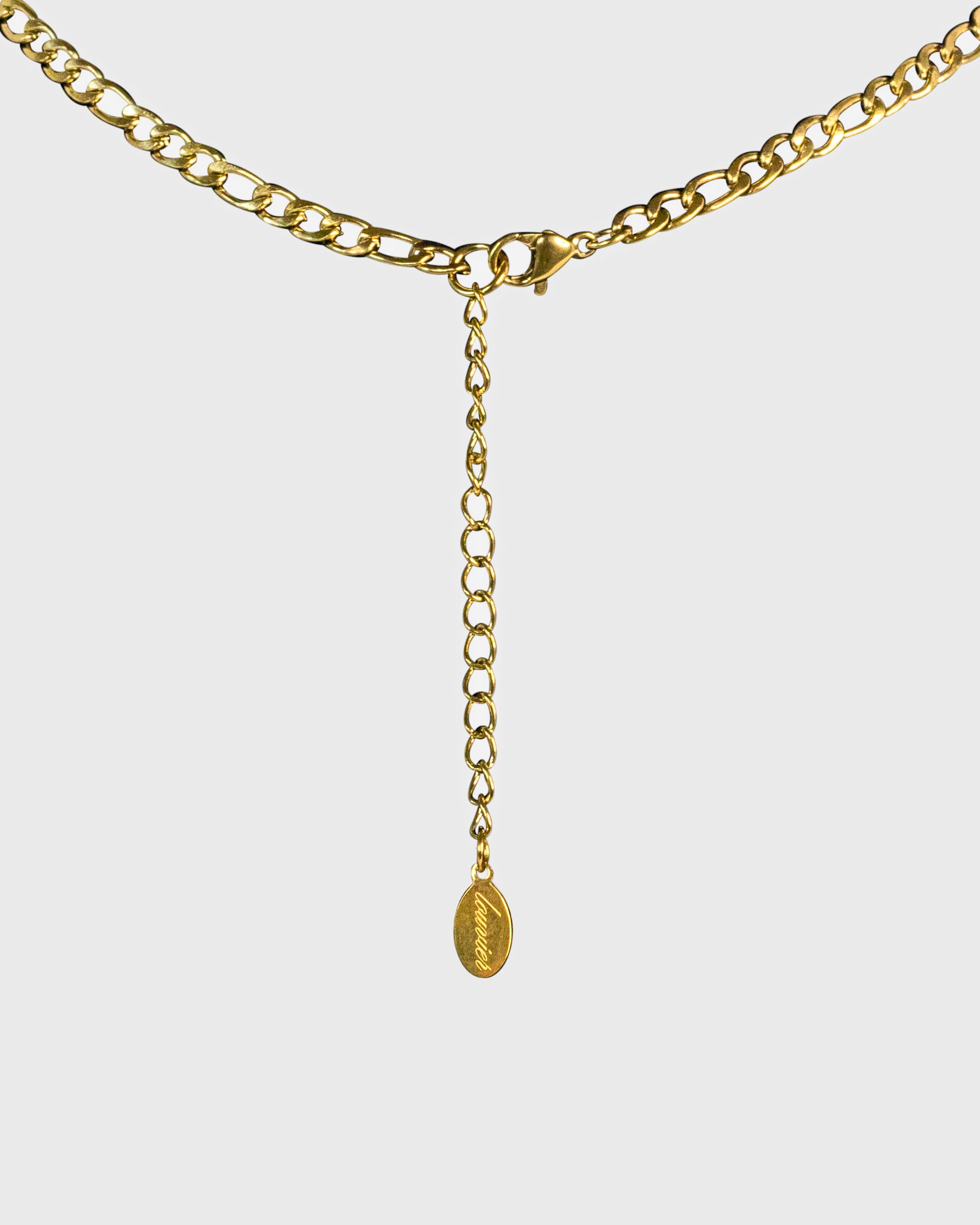 MONACO KETTING – 4MM 14K GOUD