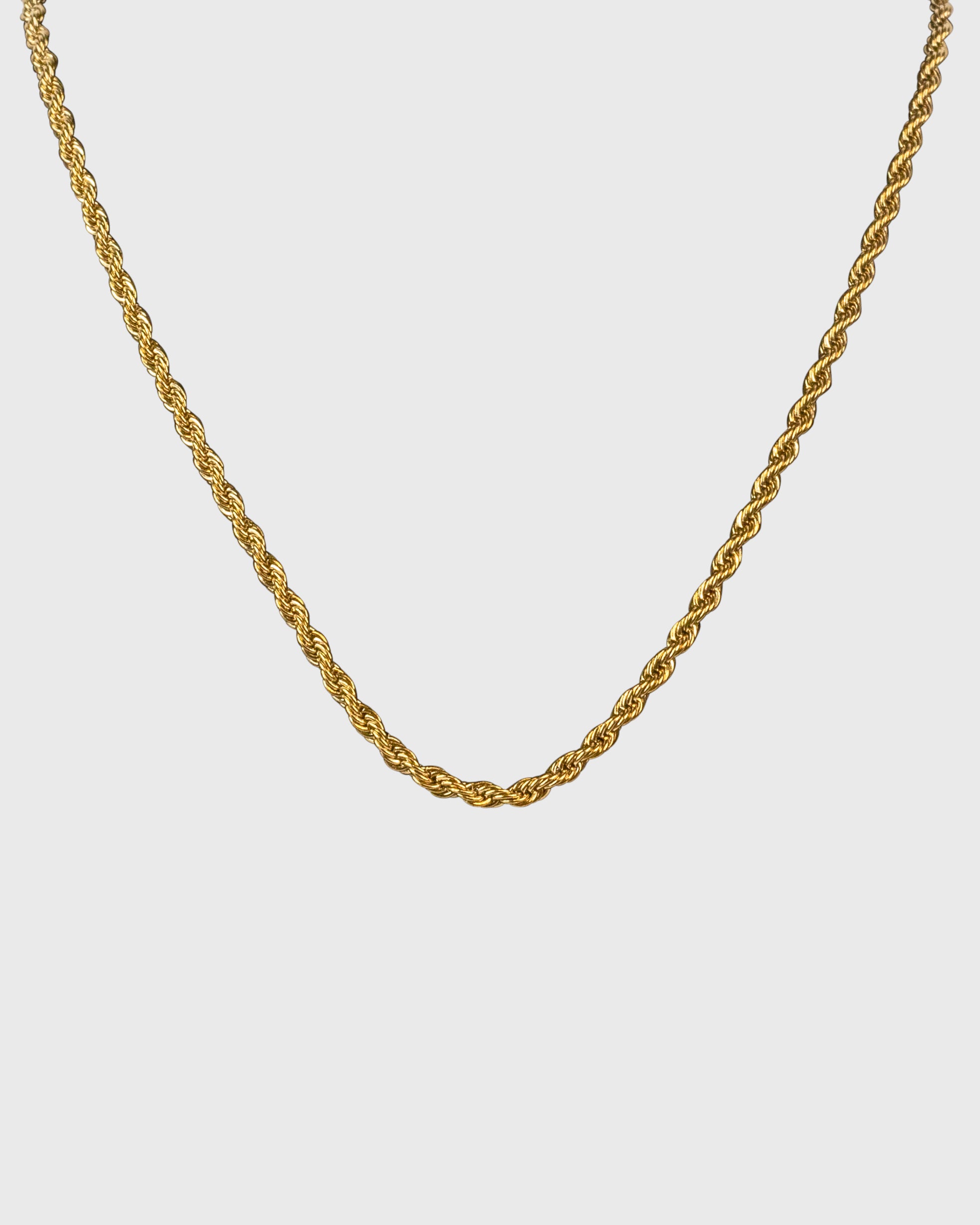 TOUWKETTING – 4MM 18K GOUD